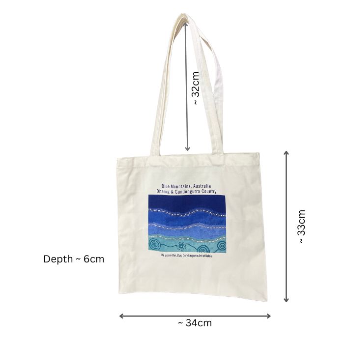 Gundungurra Artist Kelsie - Cotton Tote