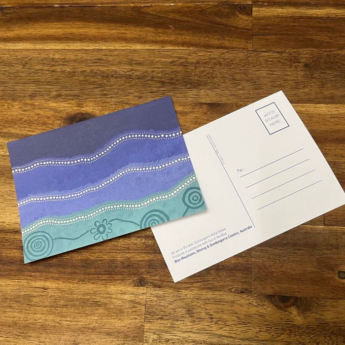 Gundungurra Artist Kelsie - Postcard